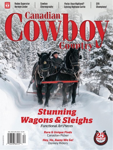 Canadian Cowboy Country issue Dec/Jan 2021