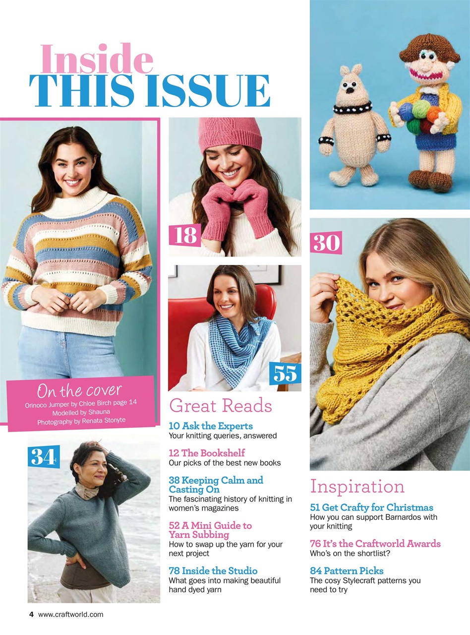 Knit Now Preview Pages