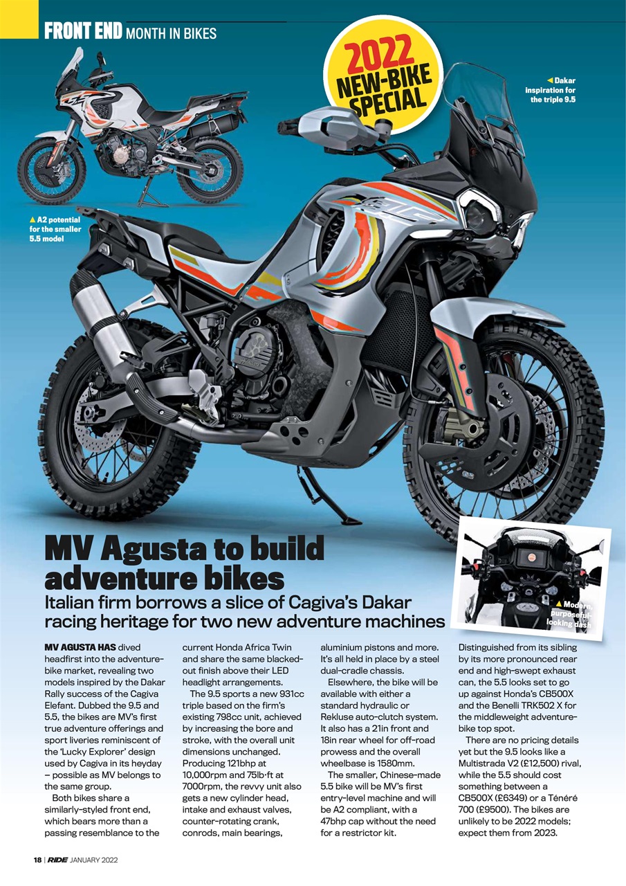 Ride Preview Pages