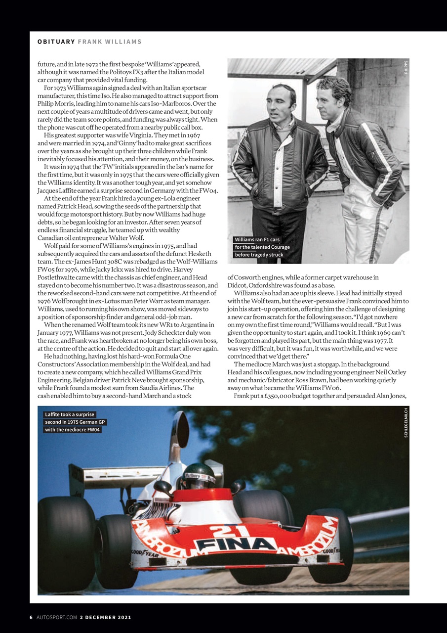 Autosport Preview Pages