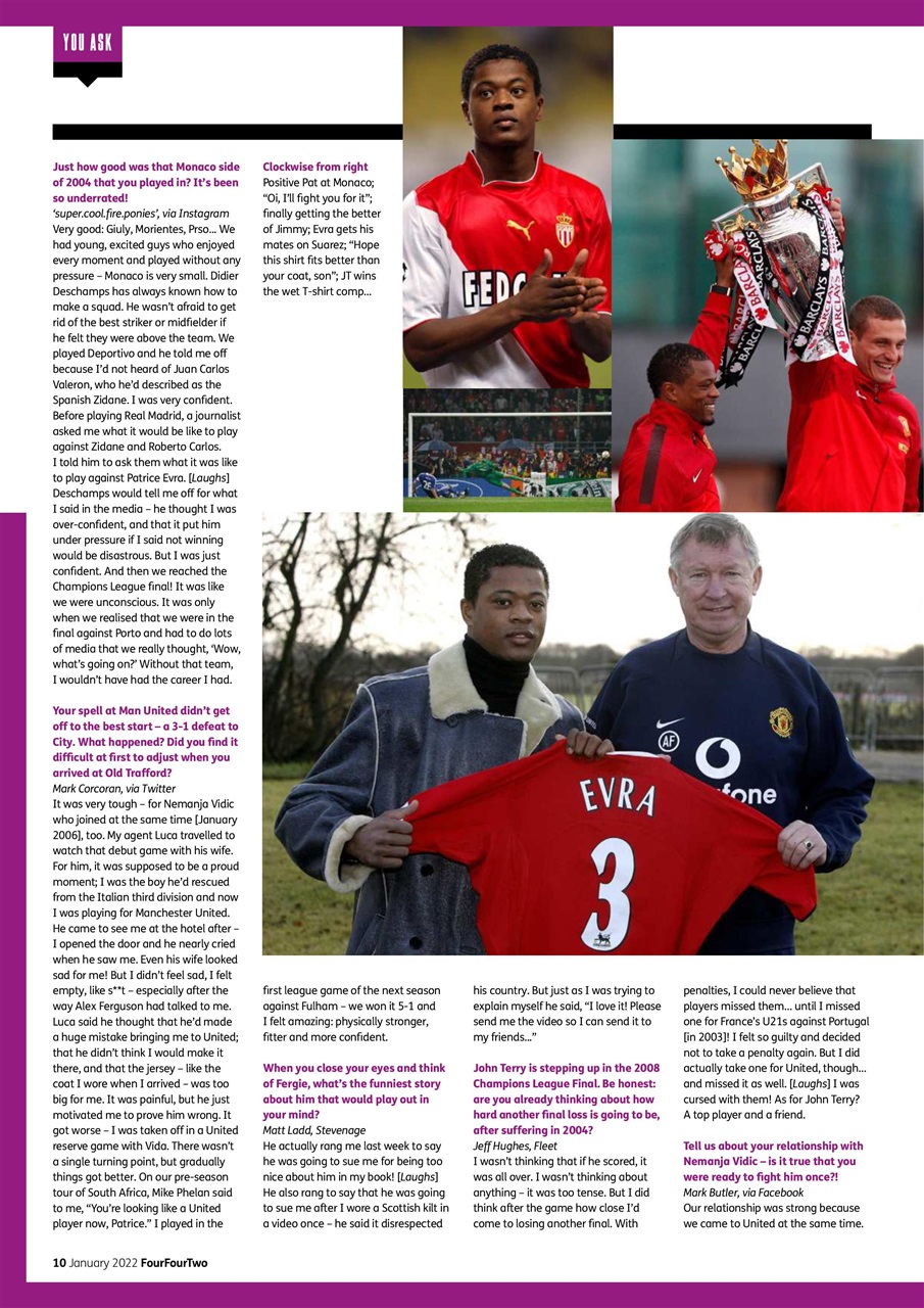 FourFourTwo Preview Pages