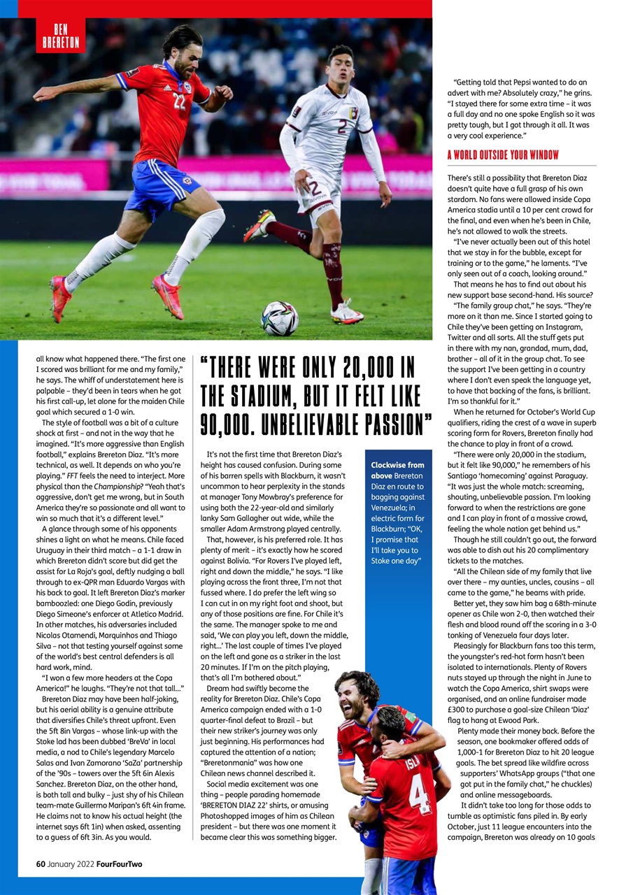 FourFourTwo Preview Pages