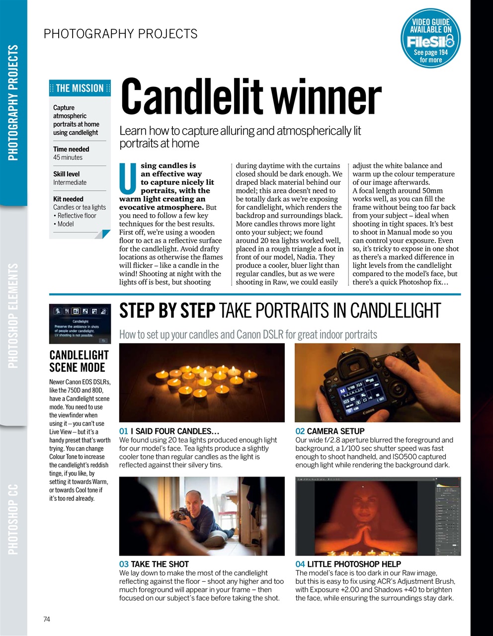 Photography Bookazine Preview Pages