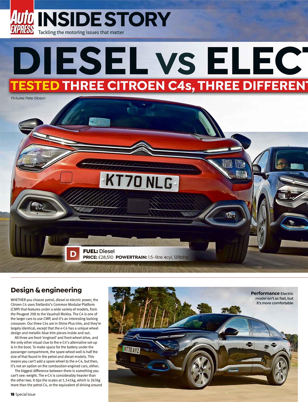 Auto Express Preview Pages