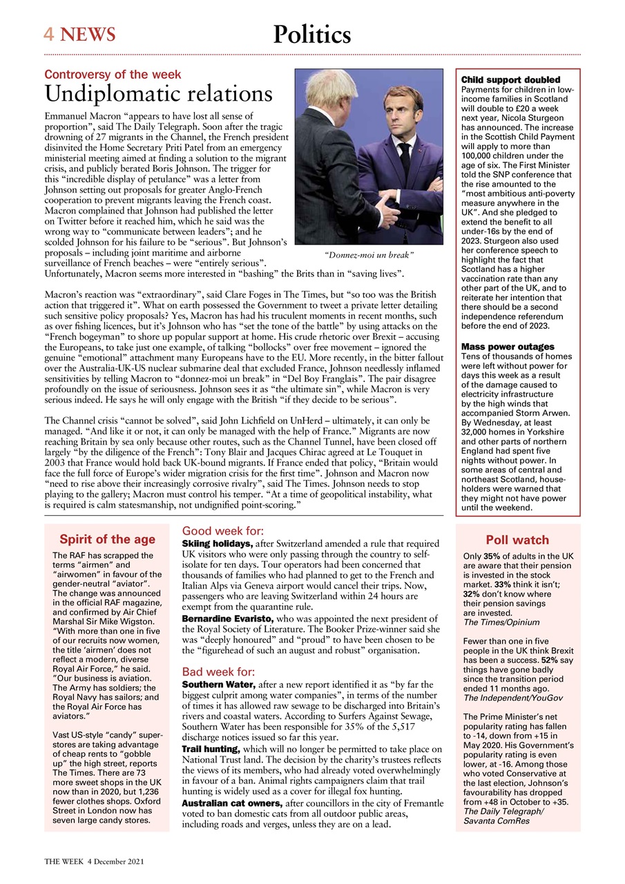 The Week Preview Pages