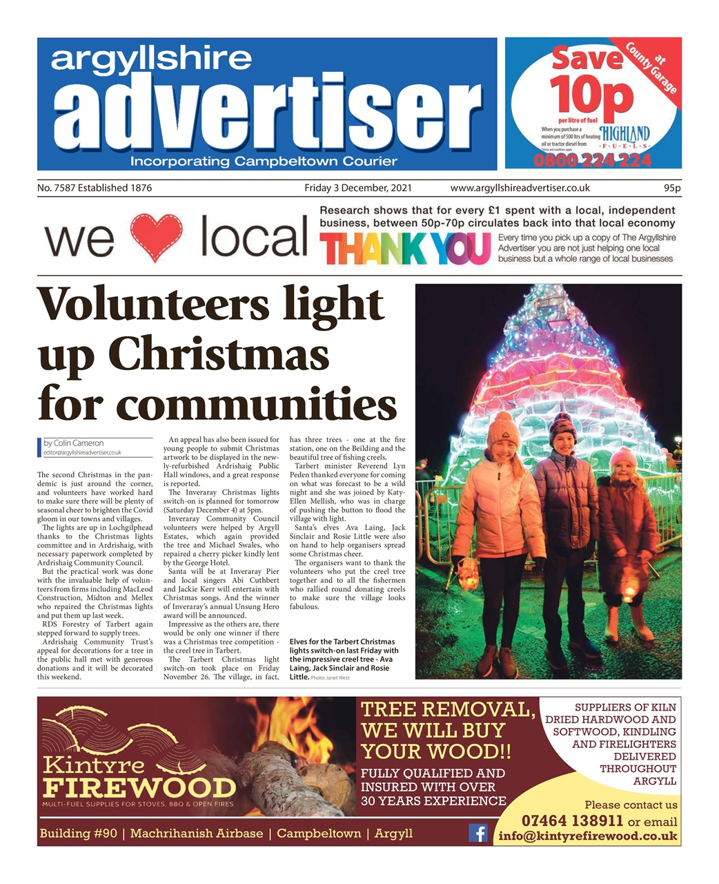Argyllshire Advertiser Preview Pages