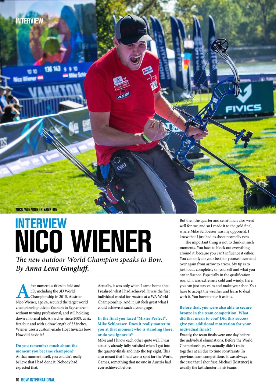 Bow International Preview Pages