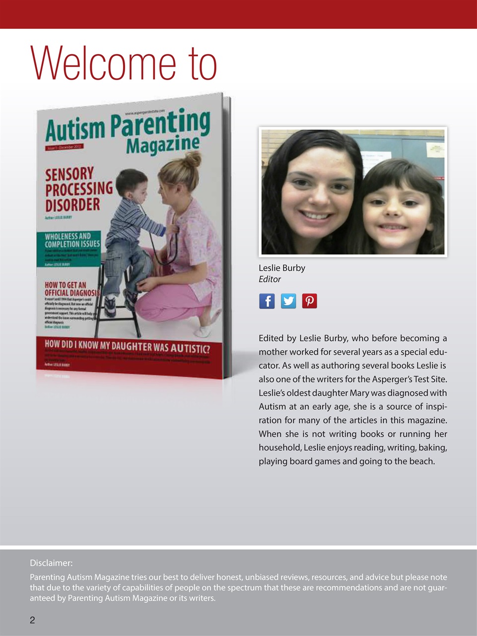 Autism Parenting Preview Pages