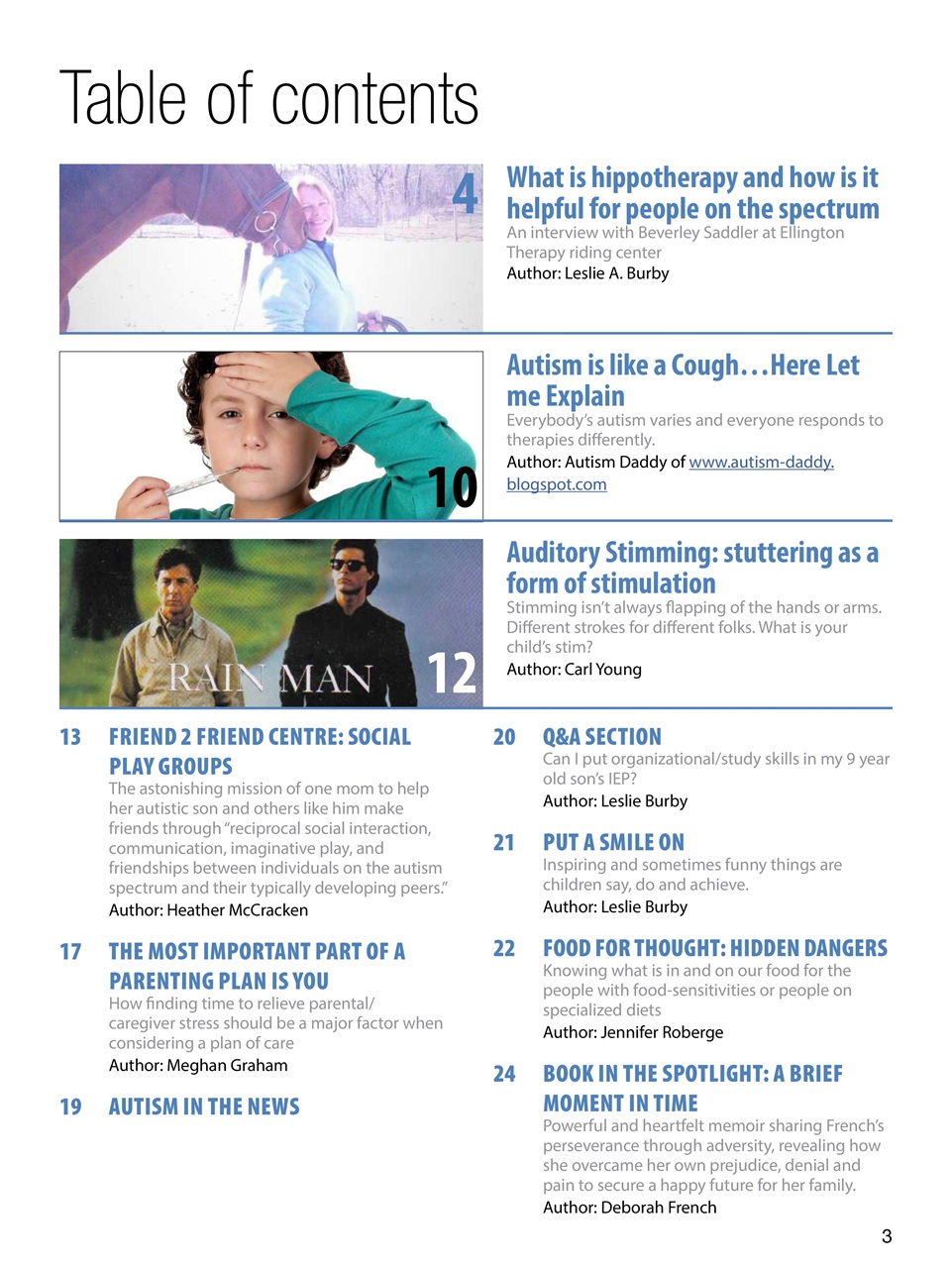 Autism Parenting Preview Pages