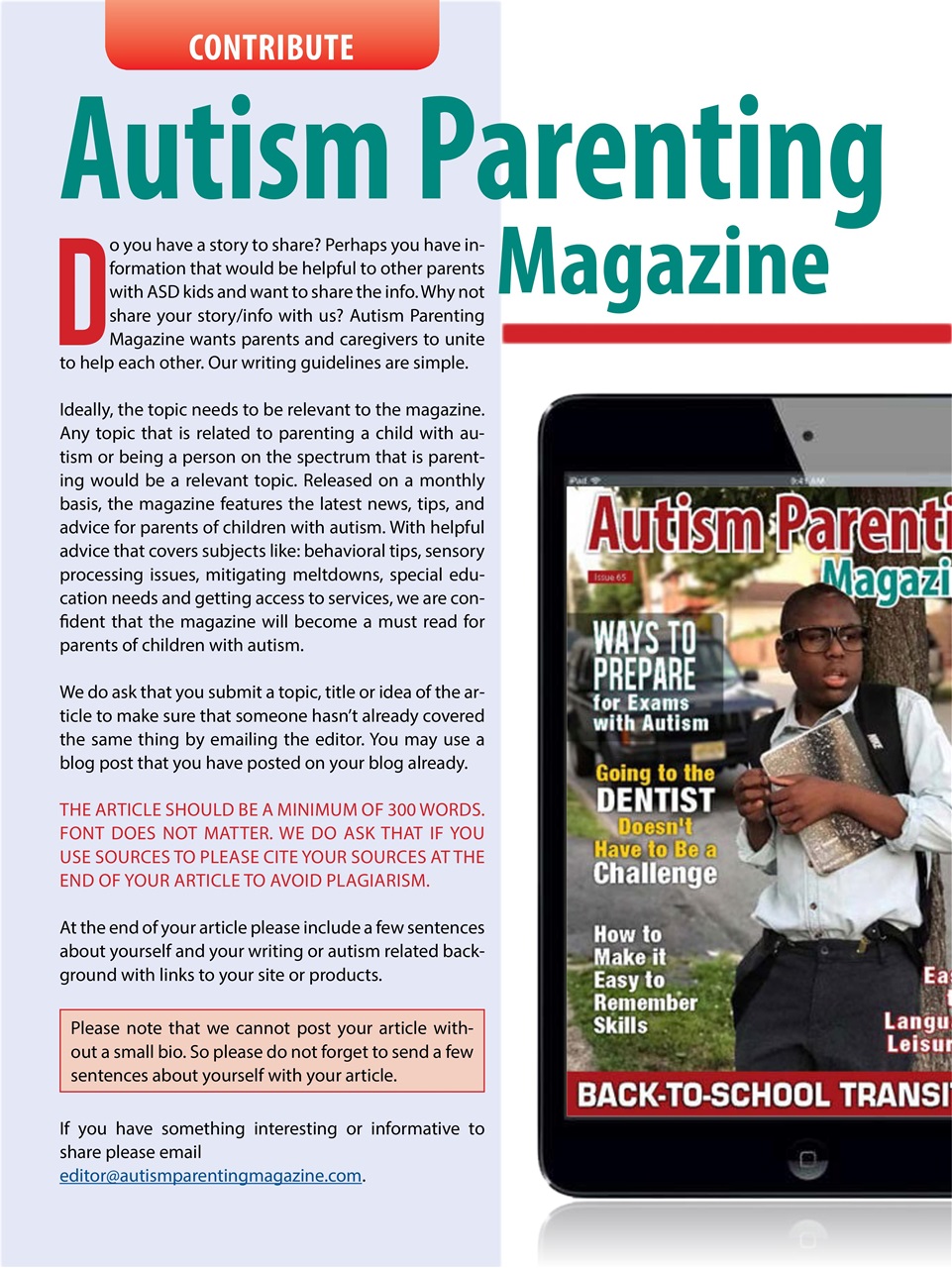 Autism Parenting Preview Pages