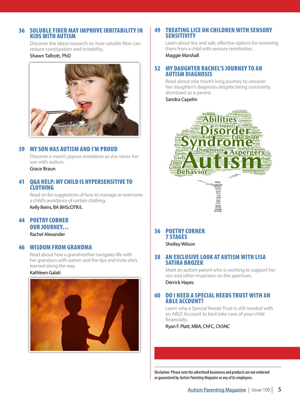 Autism Parenting Preview Pages