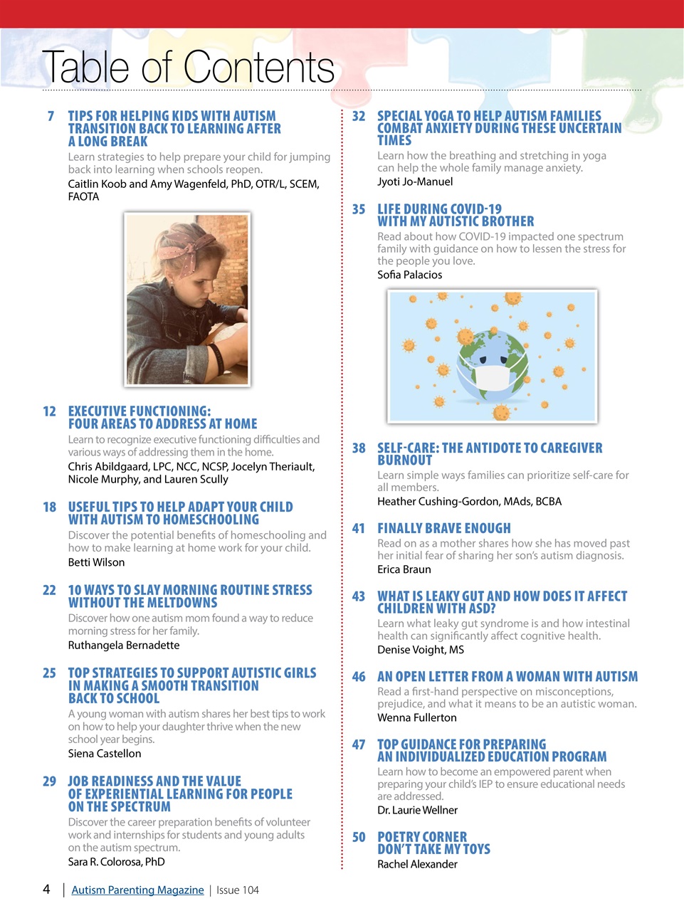 Autism Parenting Preview Pages