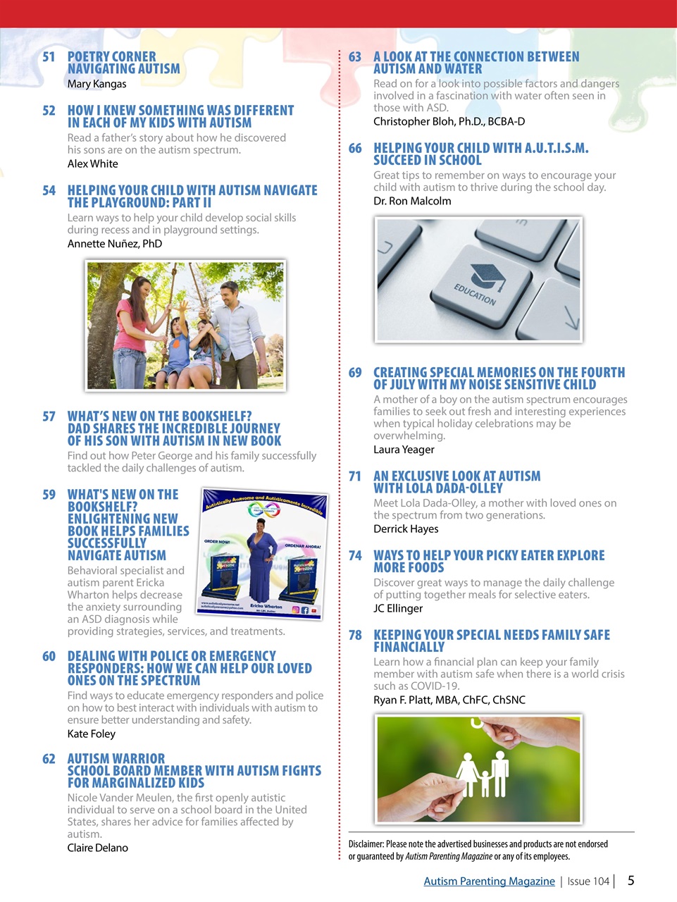 Autism Parenting Preview Pages