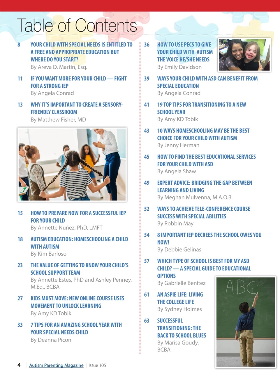 Autism Parenting Preview Pages