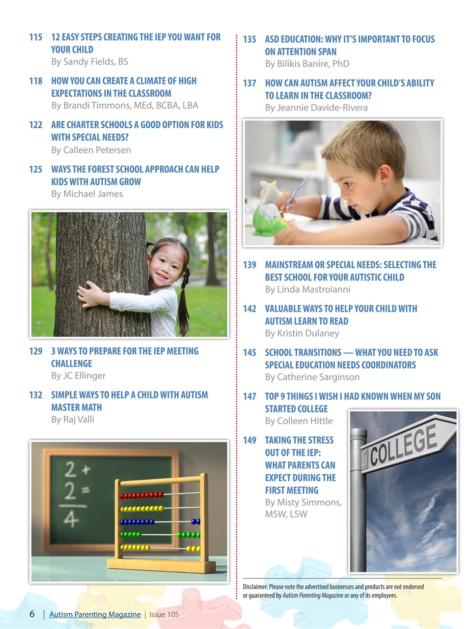 Autism Parenting Preview Pages