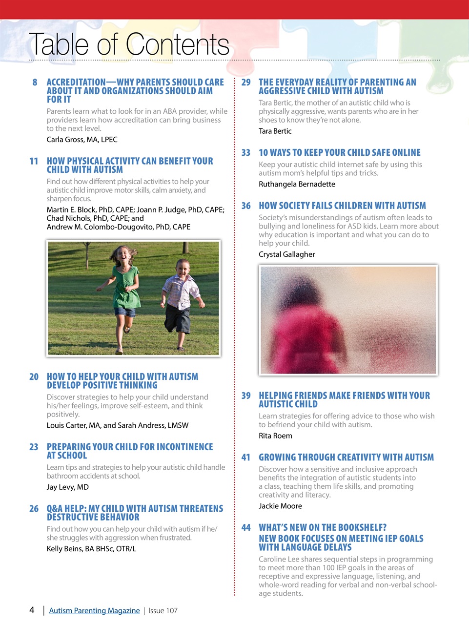 Autism Parenting Preview Pages