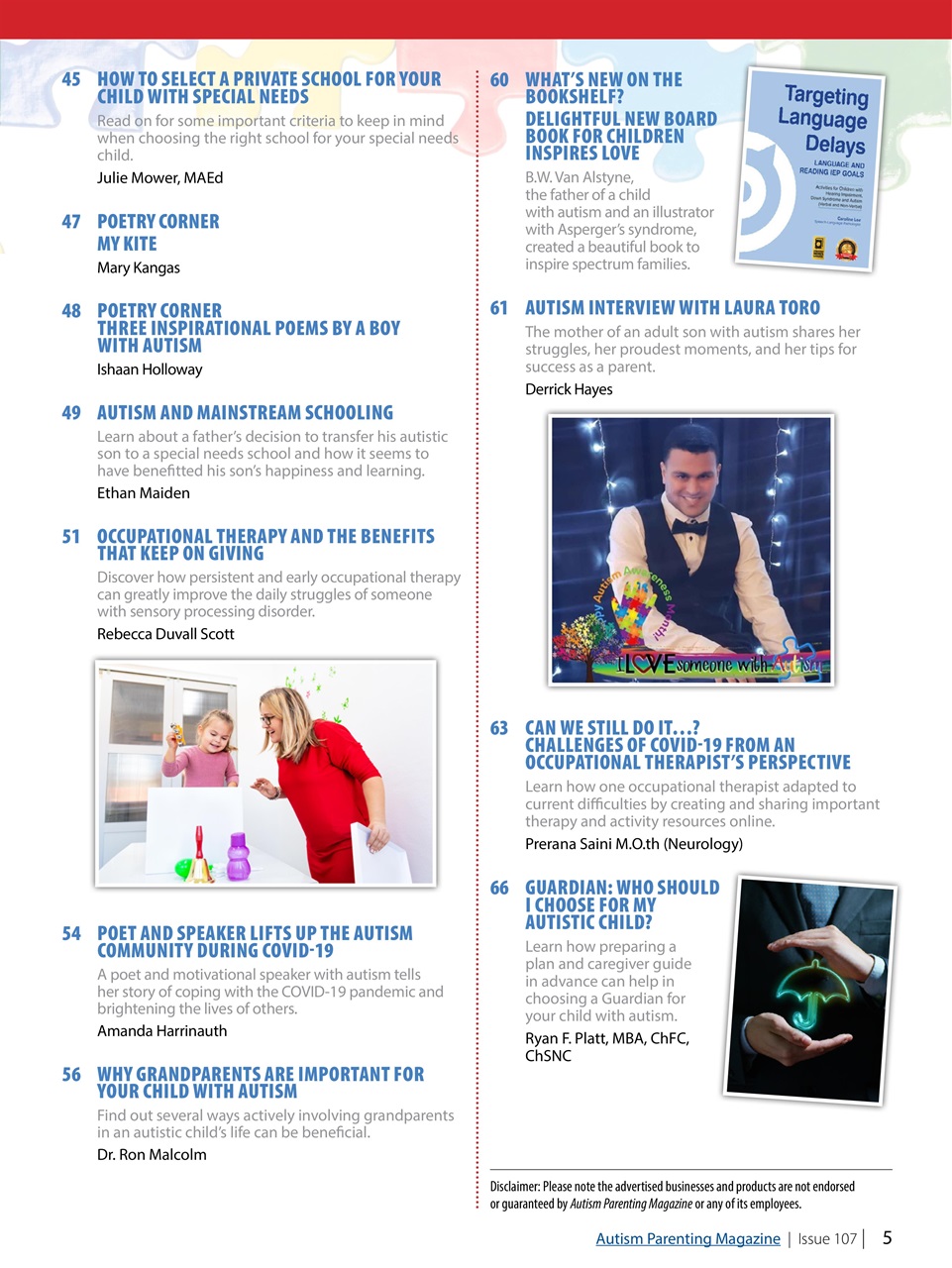 Autism Parenting Preview Pages