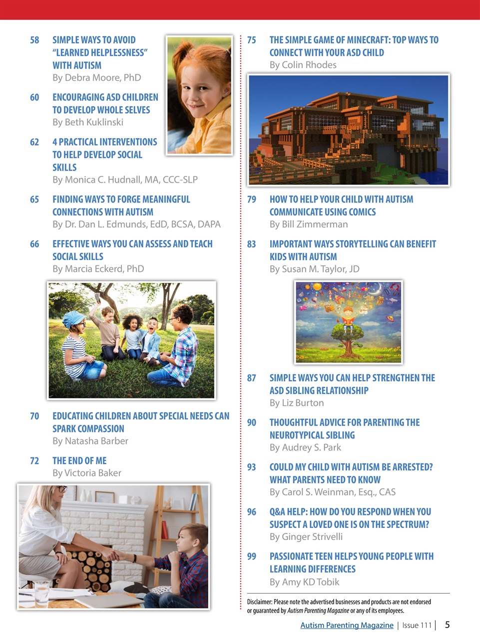 Autism Parenting Preview Pages