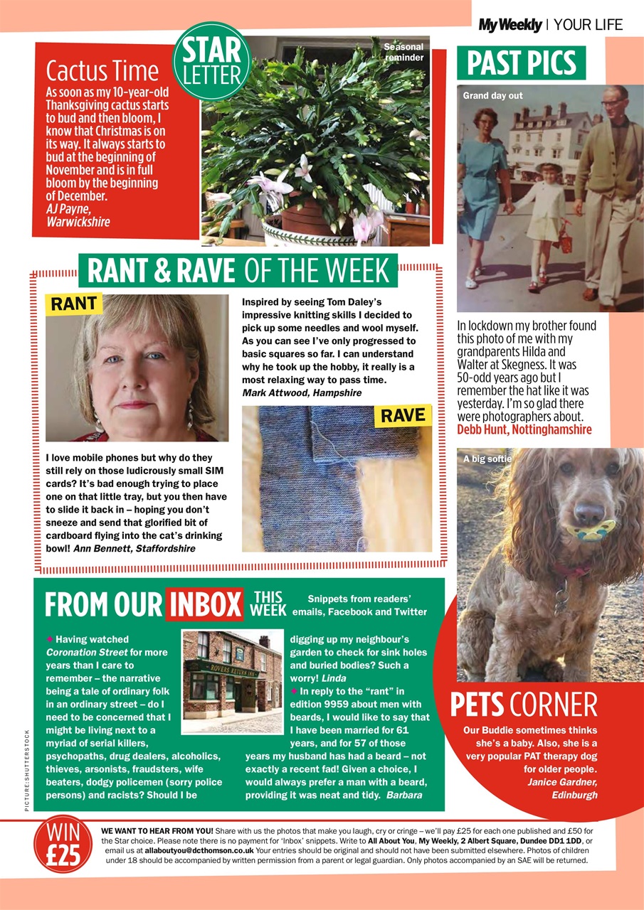 My Weekly Preview Pages