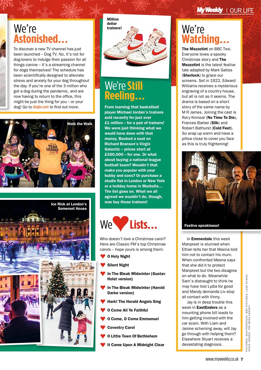 My Weekly Preview Pages