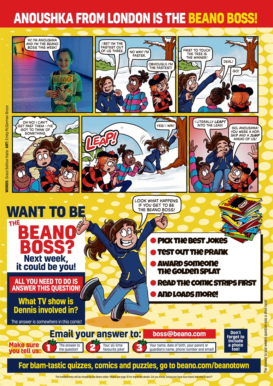 Beano Preview Pages