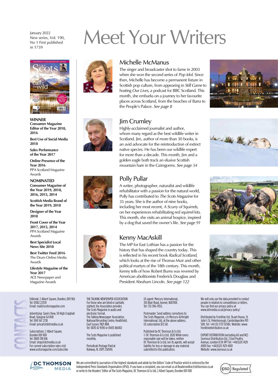 The Scots Magazine Preview Pages