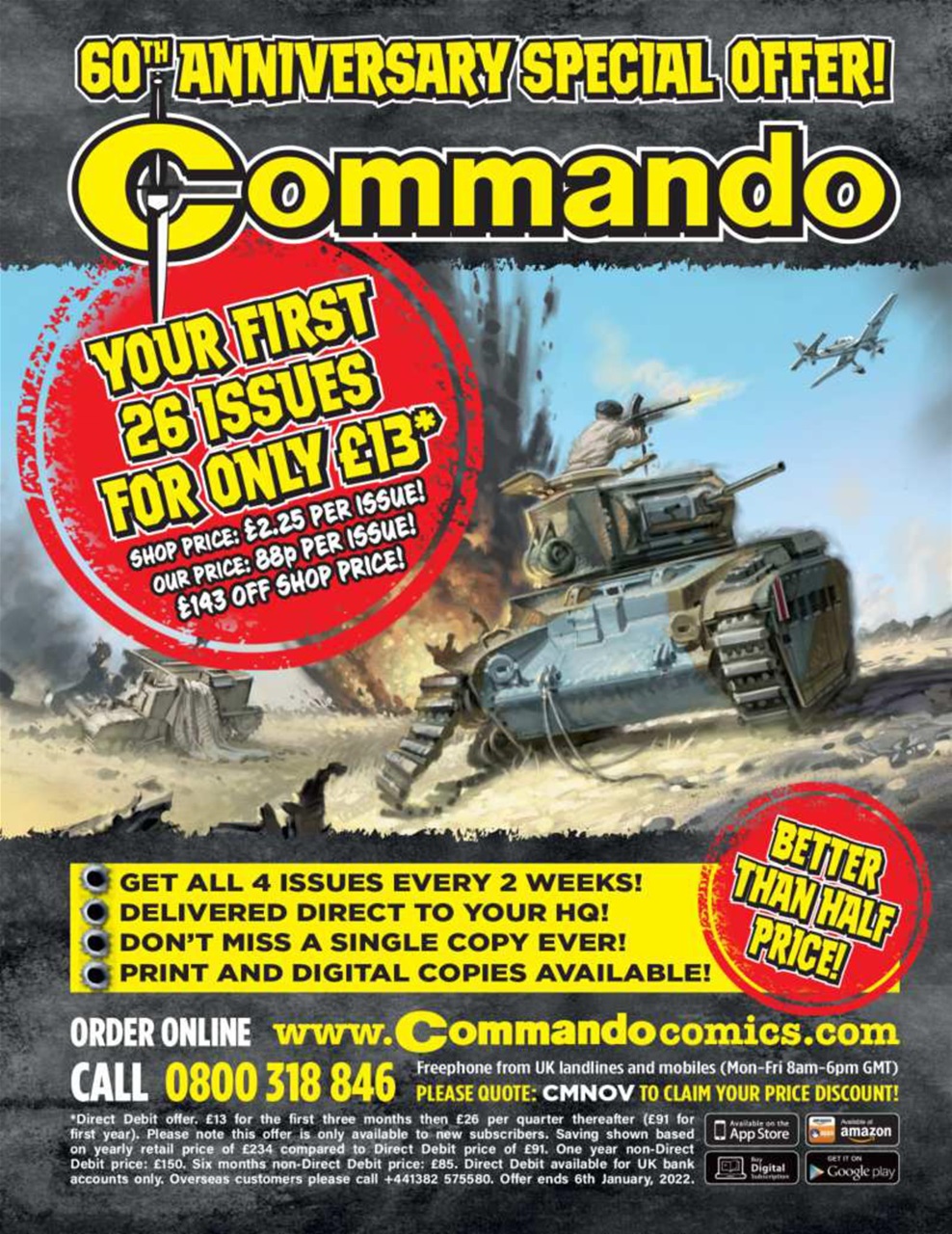Commando Preview Pages