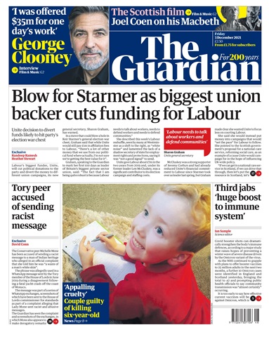 The Guardian Newspaper issue Friday, December 3, 2021