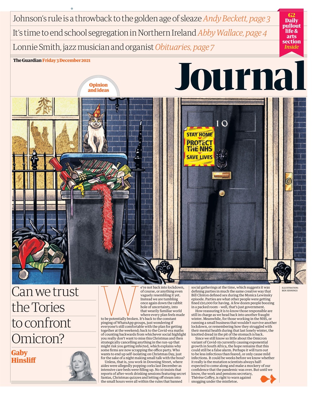 The Guardian Newspaper Preview Pages