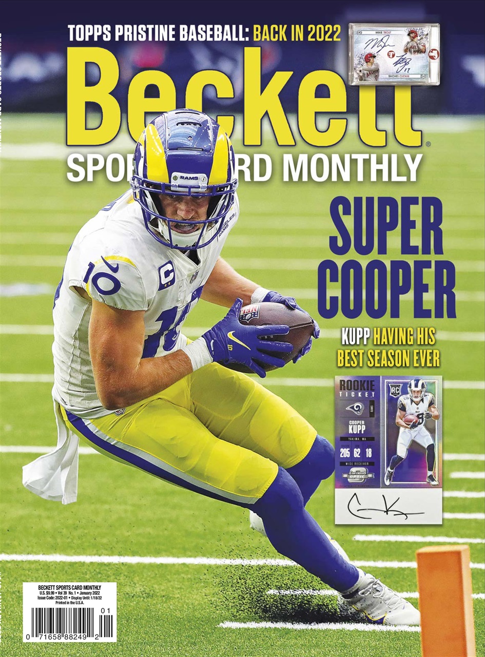 Sports Card Monthly Magazine Preview Pages