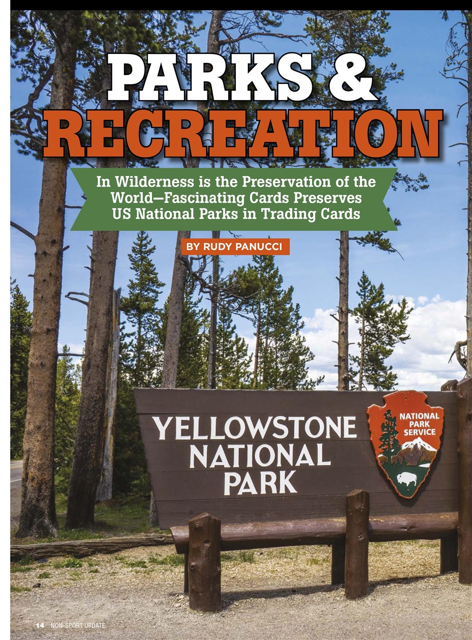 Non-Sport Update Magazine Preview Pages