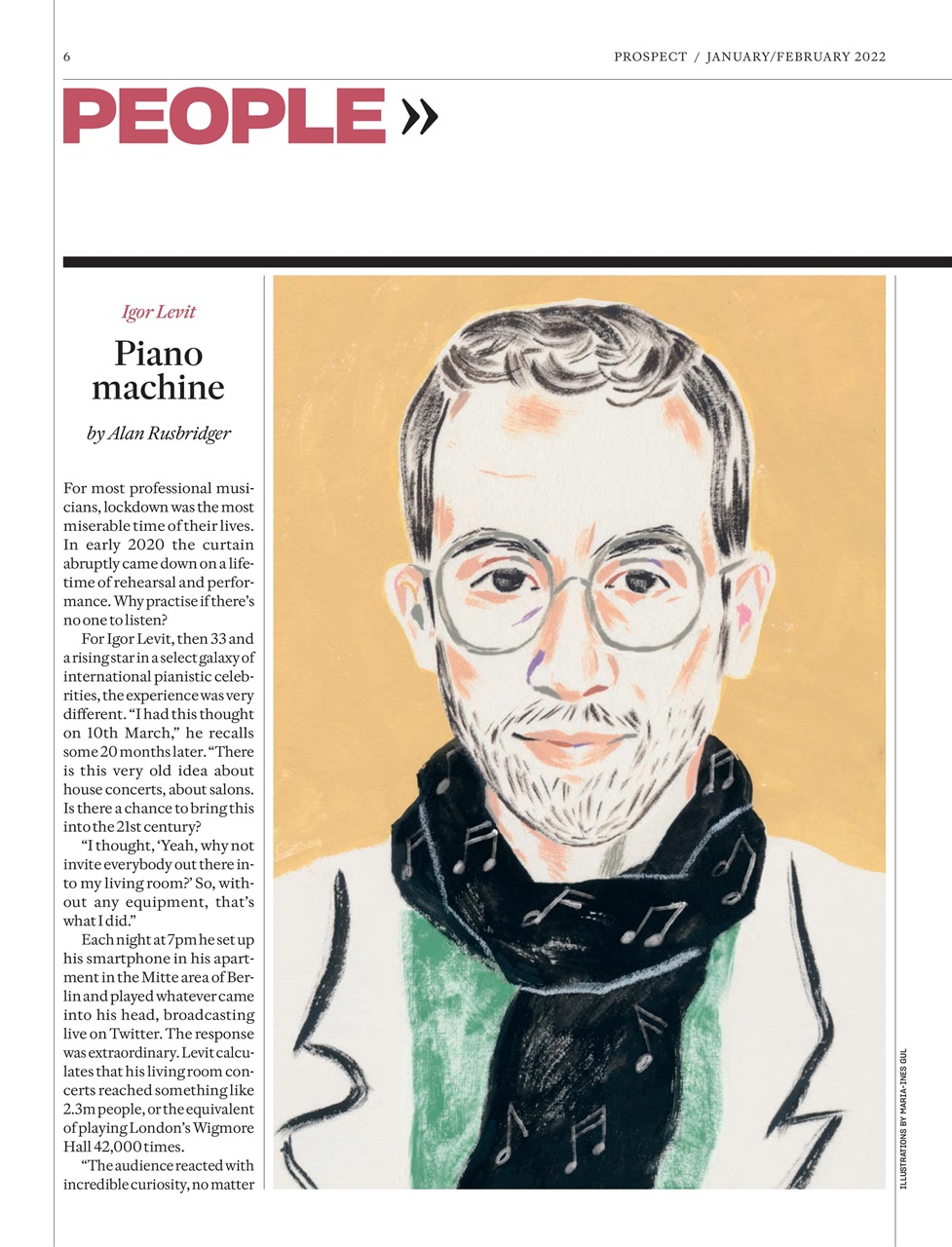 Prospect Magazine Preview Pages