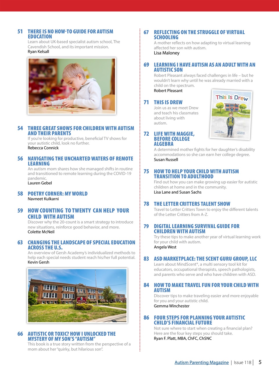 Autism Parenting Preview Pages