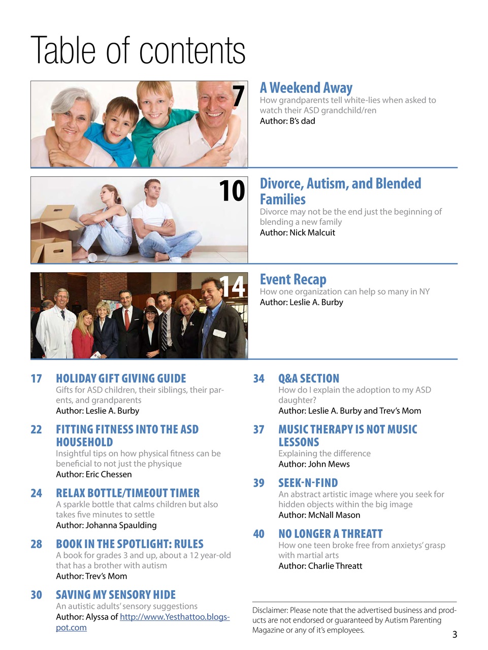 Autism Parenting Preview Pages