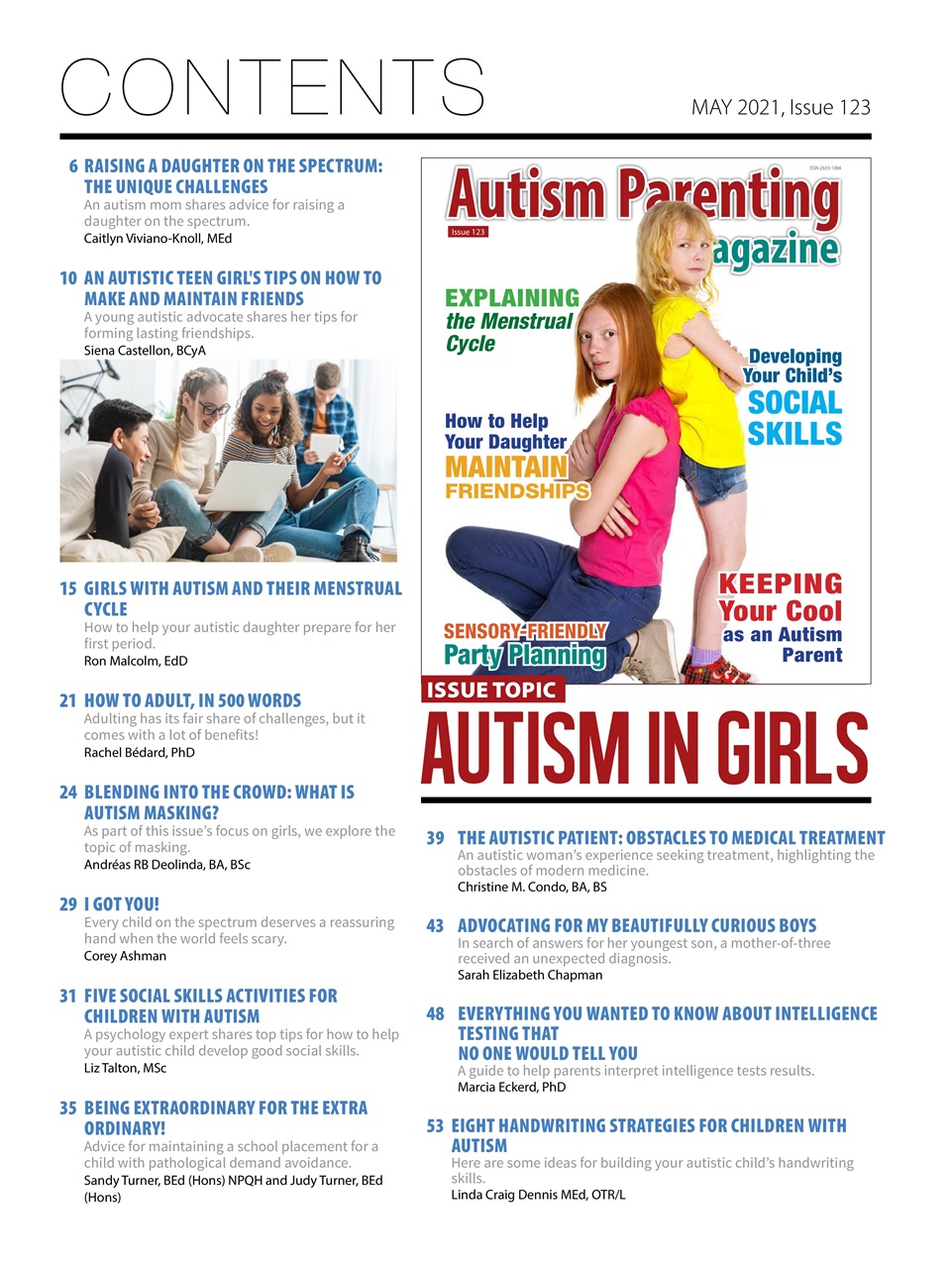 Autism Parenting Preview Pages
