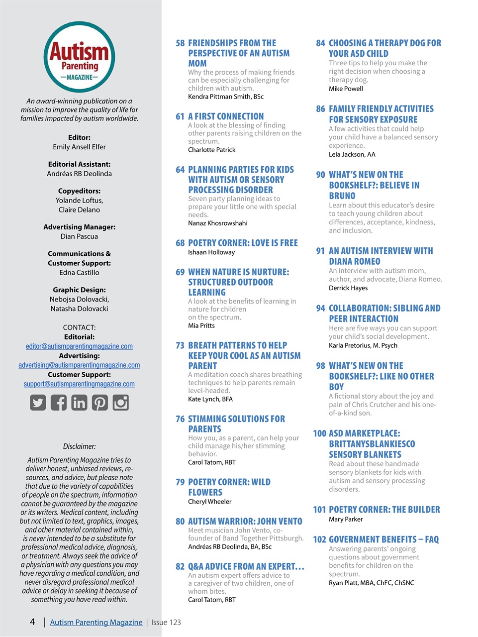 Autism Parenting Preview Pages