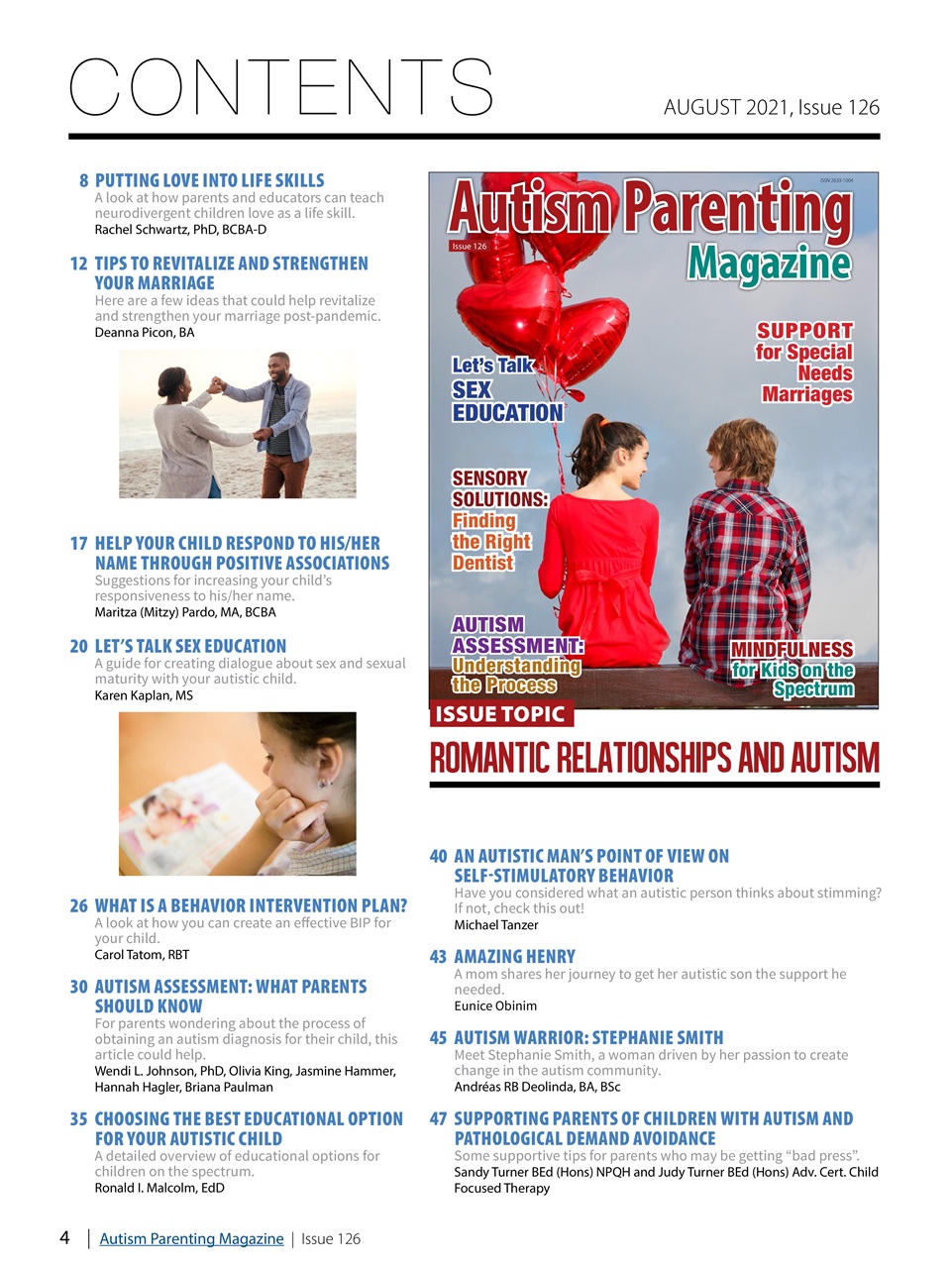 Autism Parenting Preview Pages