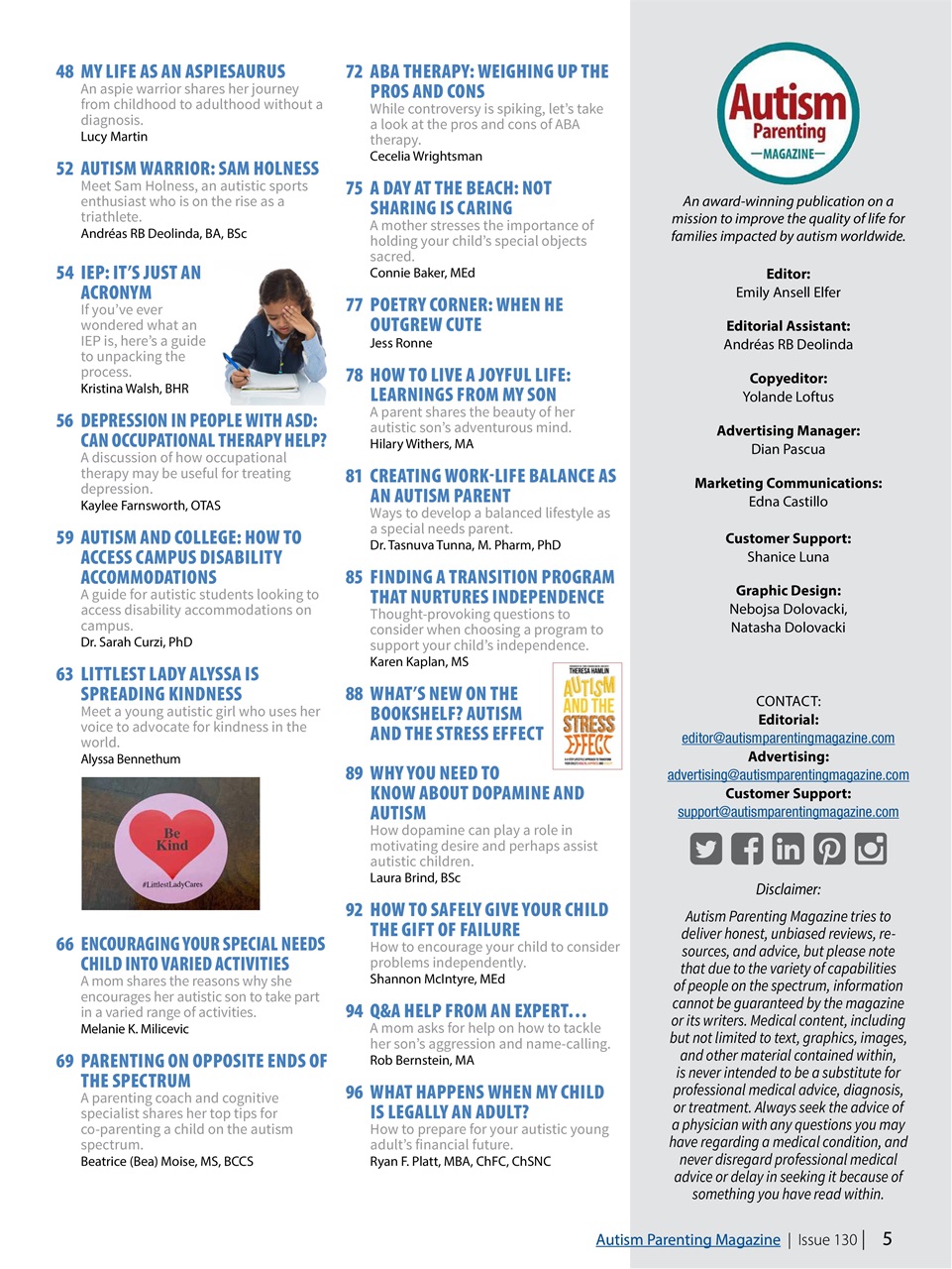 Autism Parenting Preview Pages