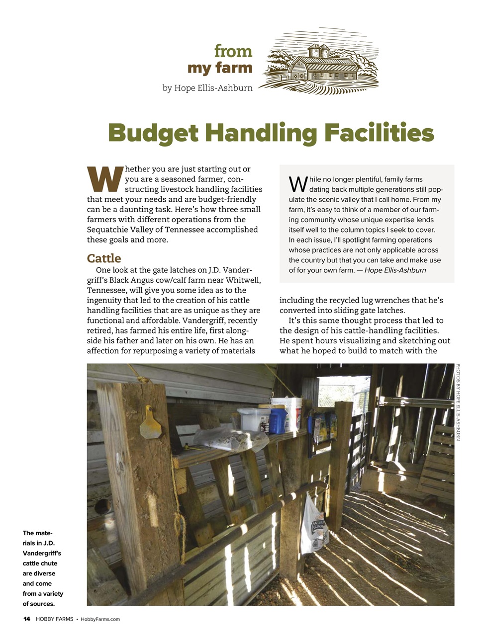 Hobby Farms Magazine Preview Pages