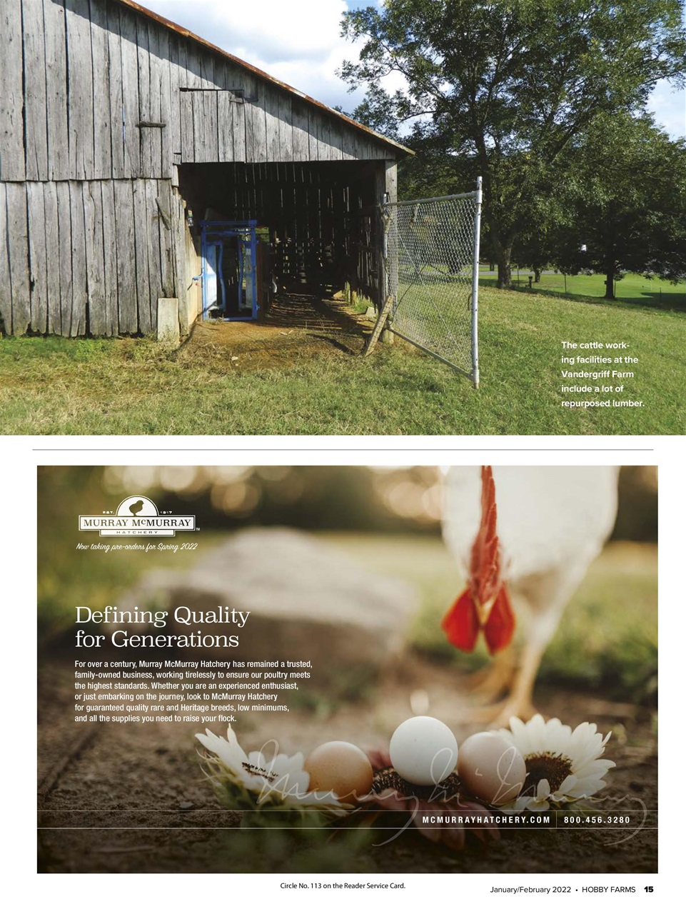 Hobby Farms Magazine Preview Pages