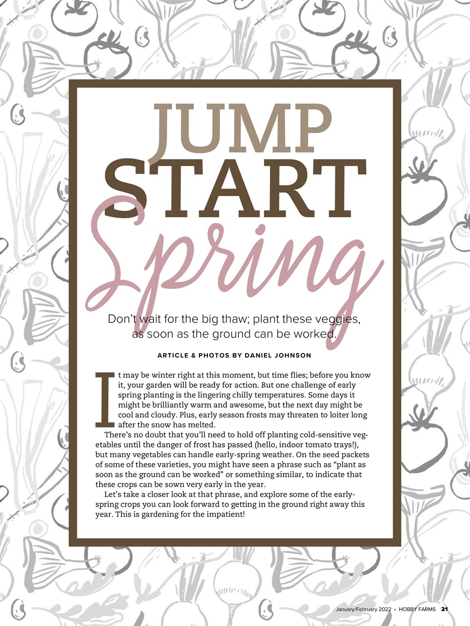 Hobby Farms Magazine Preview Pages