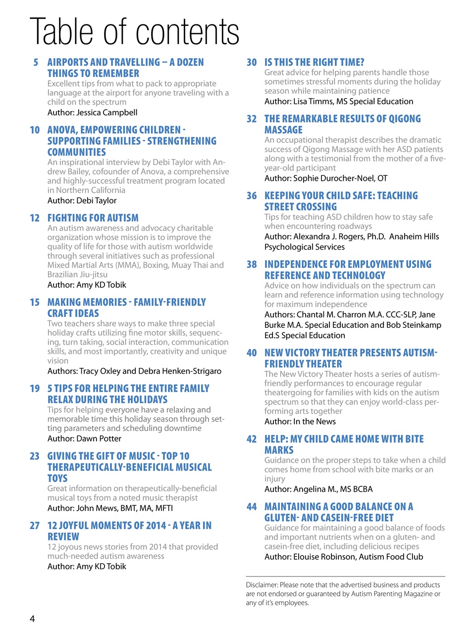 Autism Parenting Preview Pages