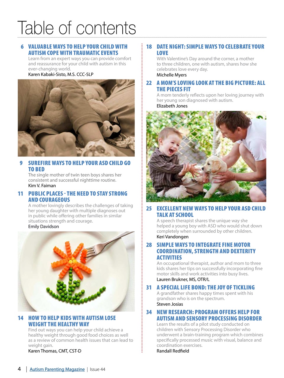 Autism Parenting Preview Pages