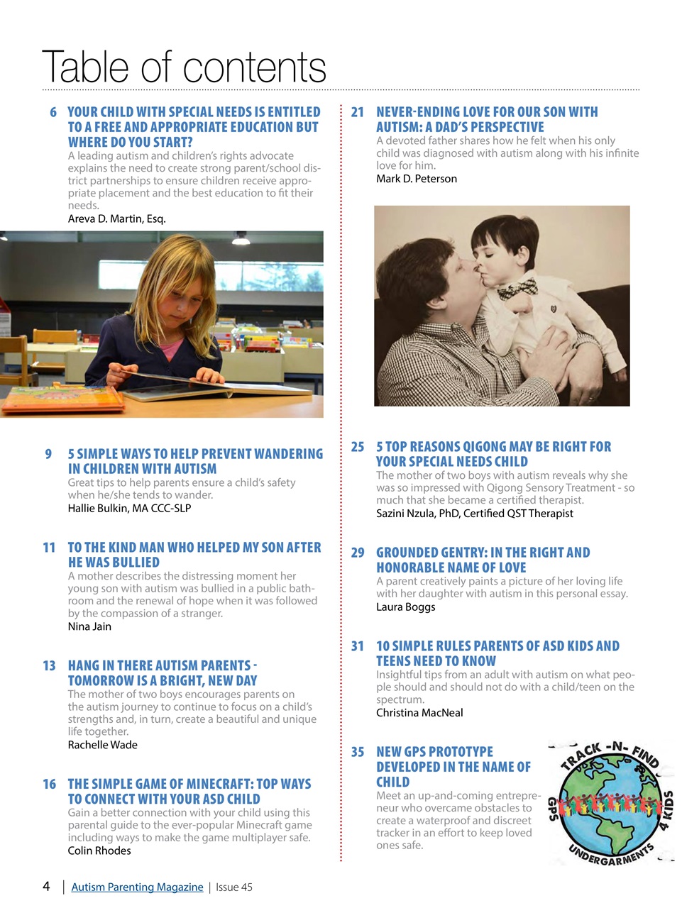 Autism Parenting Preview Pages