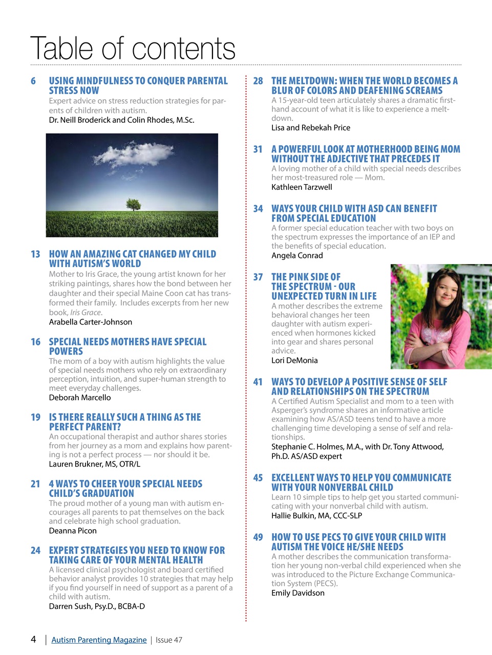 Autism Parenting Preview Pages