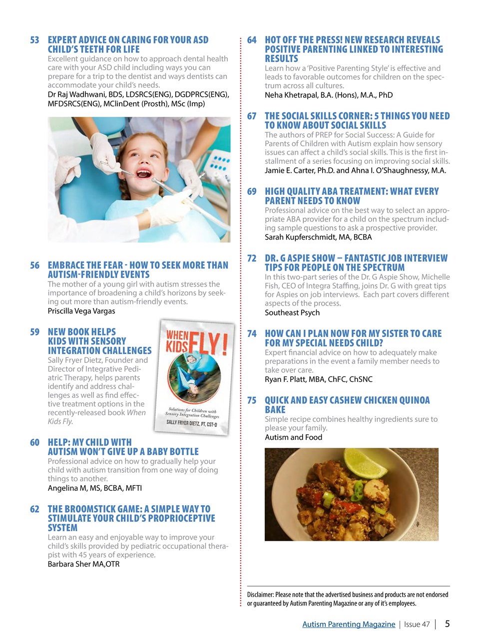 Autism Parenting Preview Pages