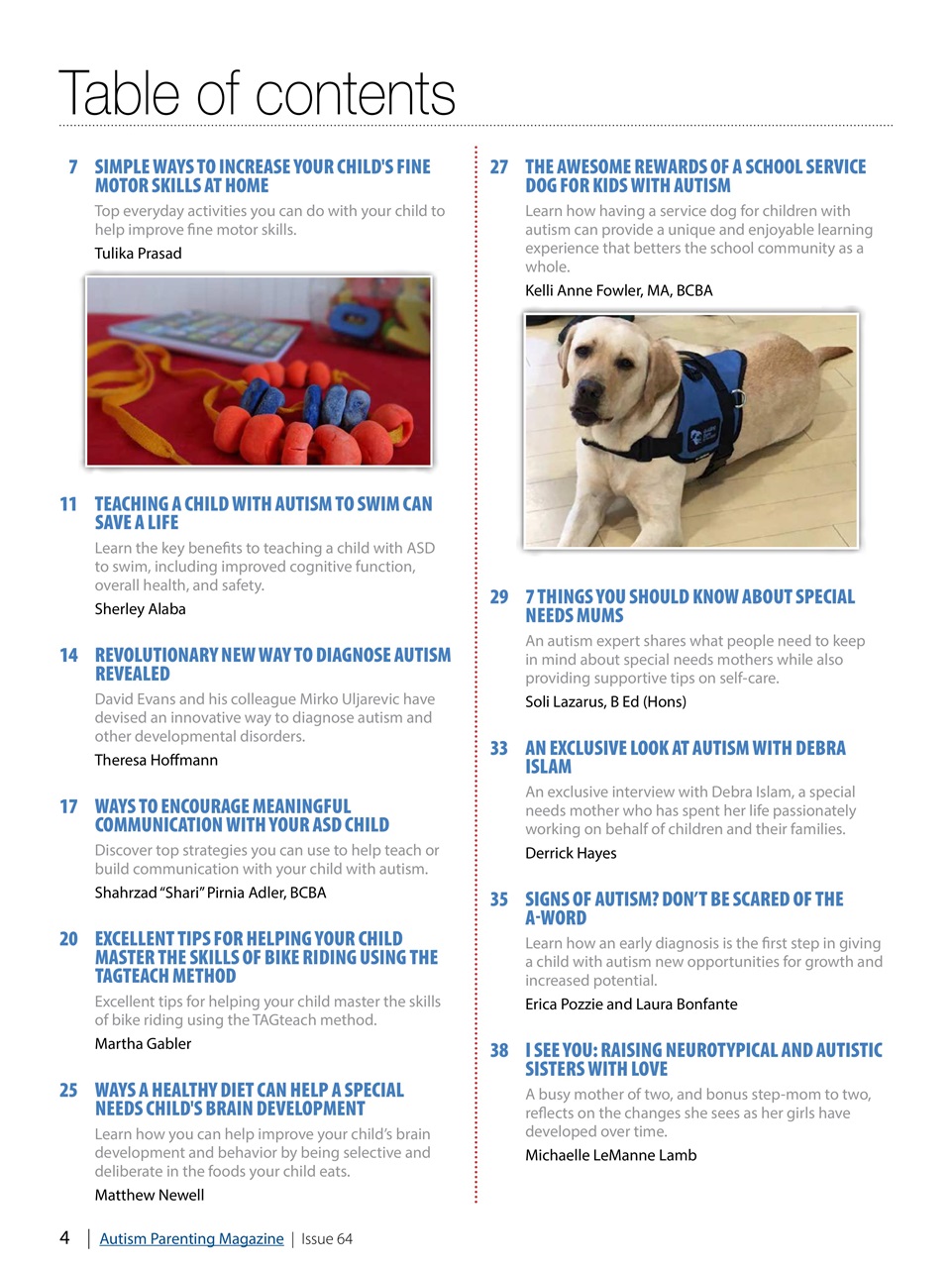 Autism Parenting Preview Pages