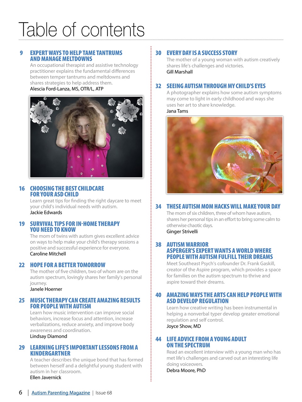 Autism Parenting Preview Pages