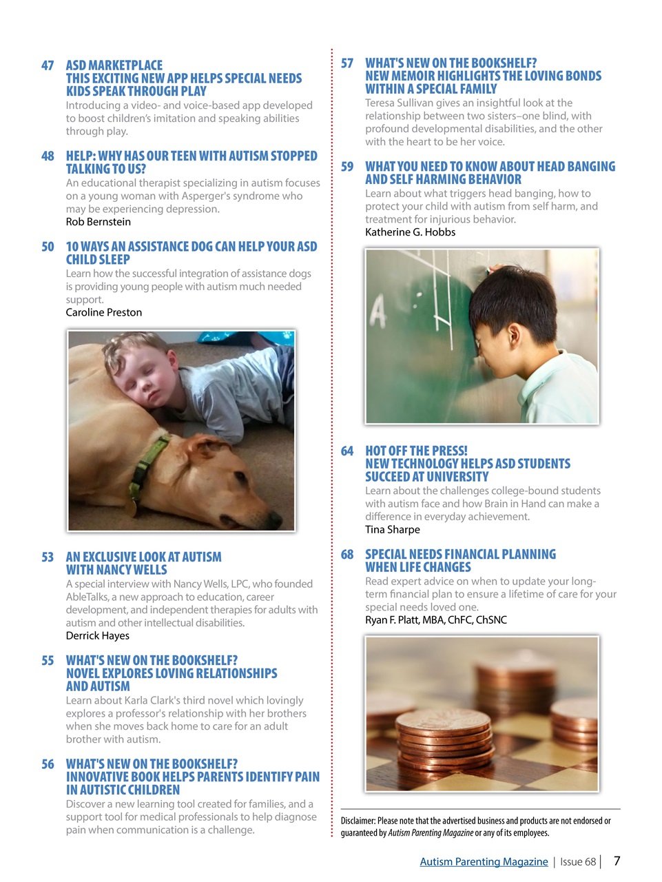 Autism Parenting Preview Pages