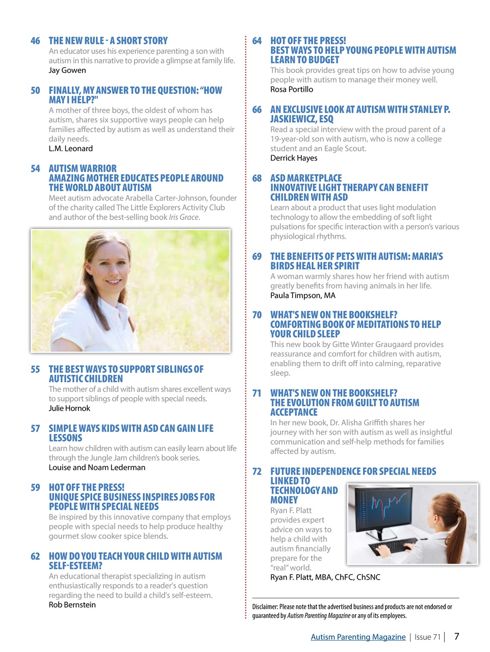 Autism Parenting Preview Pages